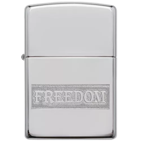 Zippo Freedom - High Polish Chrome