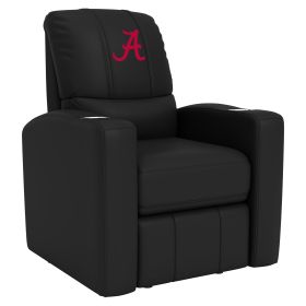 Stealth Recliner with Alabama Crimson Tide Red A Logo