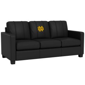 Dyno Stationary Sofa with Notre Dame Primary Logo