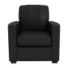 Silver Club Chair with Louisville Cardinals Logo