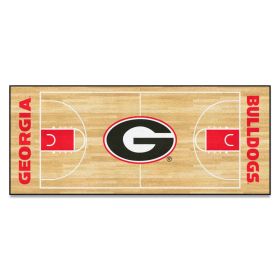 Georgia Basketball Court Runner 30"x72"