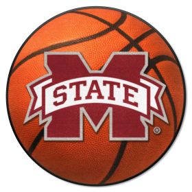 Mississippi State Basketball Mat 27" diameter