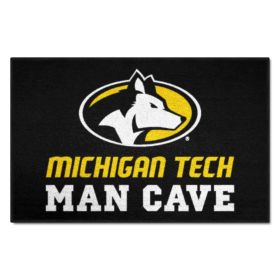 Michigan Tech University Man Cave Starter Rug 19"x30"