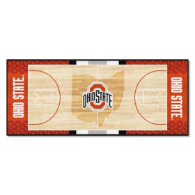 Ohio State Basketball Court Runner 30"x72"