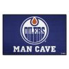 NHL - Edmonton Oilers Man Cave Starter Rug 19"x30"