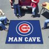 MLB - Chicago Cubs Man Cave Tailgater Rug 5'x6'
