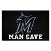 MLB - Miami Marlins Man Cave Starter Rug 19"x30"