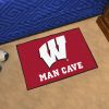 Wisconsin Man Cave Starter Rug 19"x30"