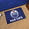 NHL - Edmonton Oilers Man Cave Starter Rug 19"x30"