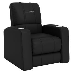 Relax Home Theater Recliner with Corvette Coupe Logo (Material: Commercial Grade Synthetic Leather)