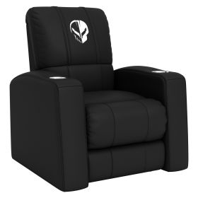 Relax Home Theater Recliner with Corvette Jake Symbol White Logo (Material: Commercial Grade Synthetic Leather)