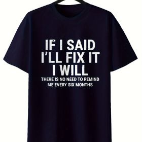Round Neck Printed T-shirt Casual Short Sleeved Top For Spring And Summer, Personalized And Comfortable For Both Men And Women (Color: Navy Blue, size: 4XL)