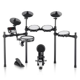 VEVOR Electric Drum Set Electronic Drum Kit 480 Sounds for Beginners & Adults (Default: Default)